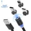 Cabo Magnético De Metal X-Cable 360 Stronger - Thumbnail Image 2